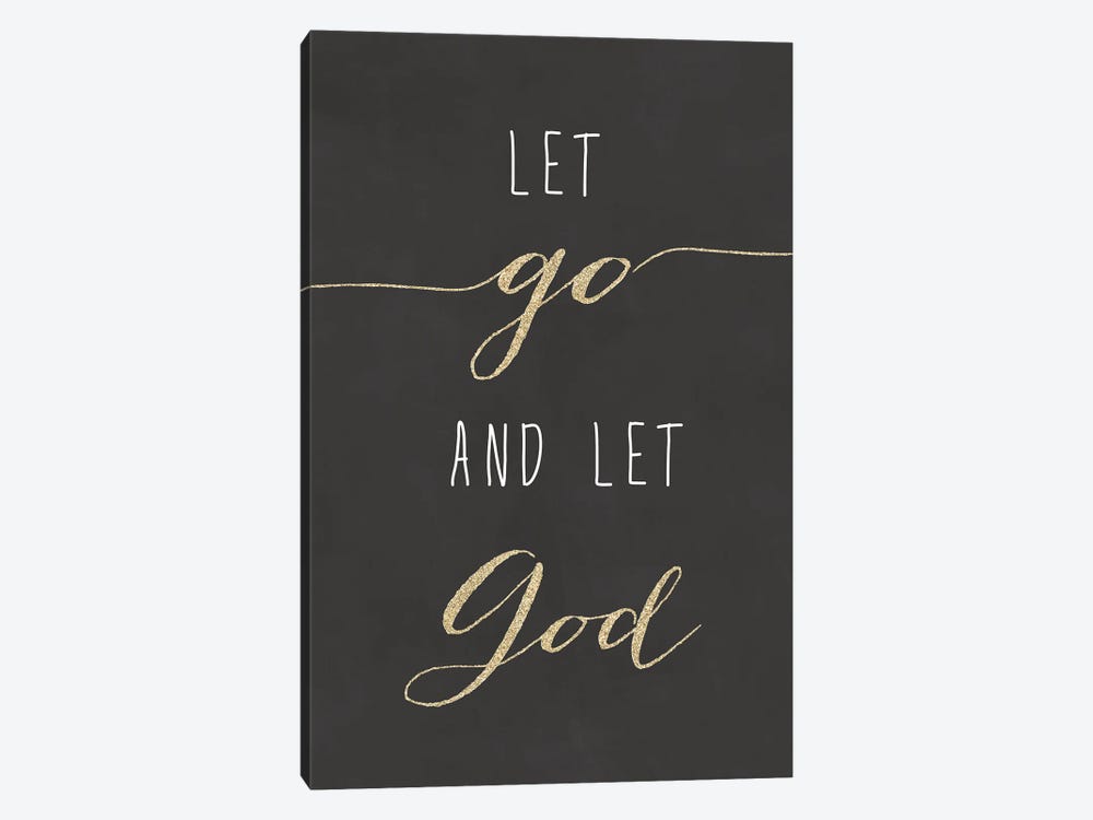 Let Go And Let God by blursbyai 1-piece Art Print