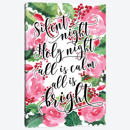 Framed Canvas Banner - All Is Calm All Is Bright