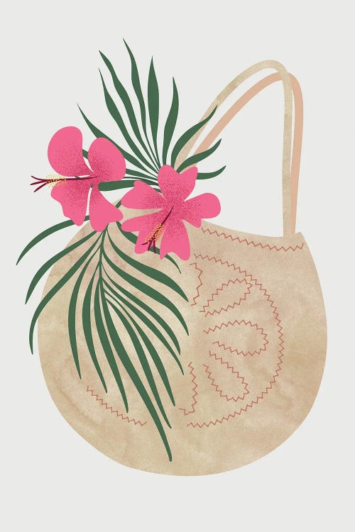 Capazo Tropical by blursbyai wall art