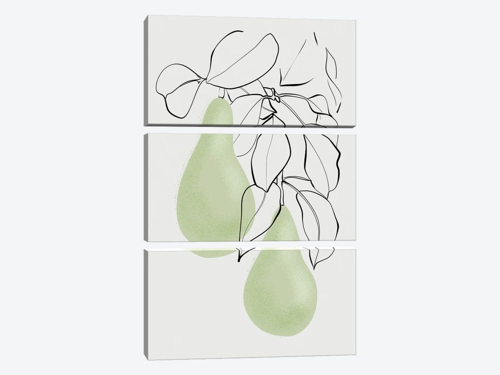 Wen Pears by blursbyai 3-piece Art Print