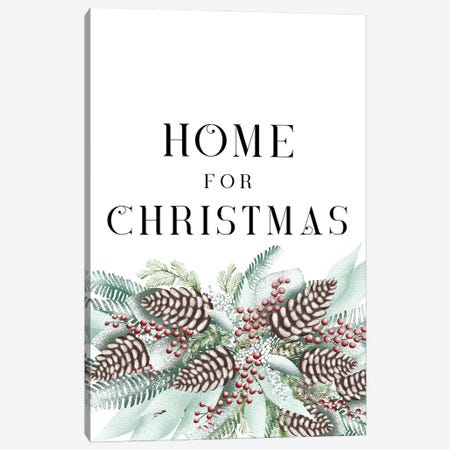 Home For Christmas Canvas Print #RLZ33} by blursbyai Canvas Art