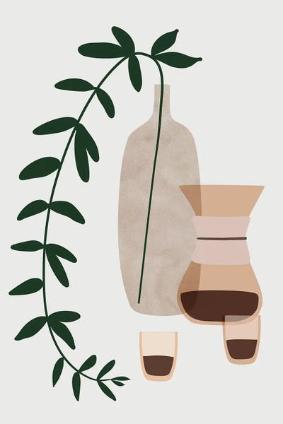 Japandi: Boho Coffee For Two by blursbyai