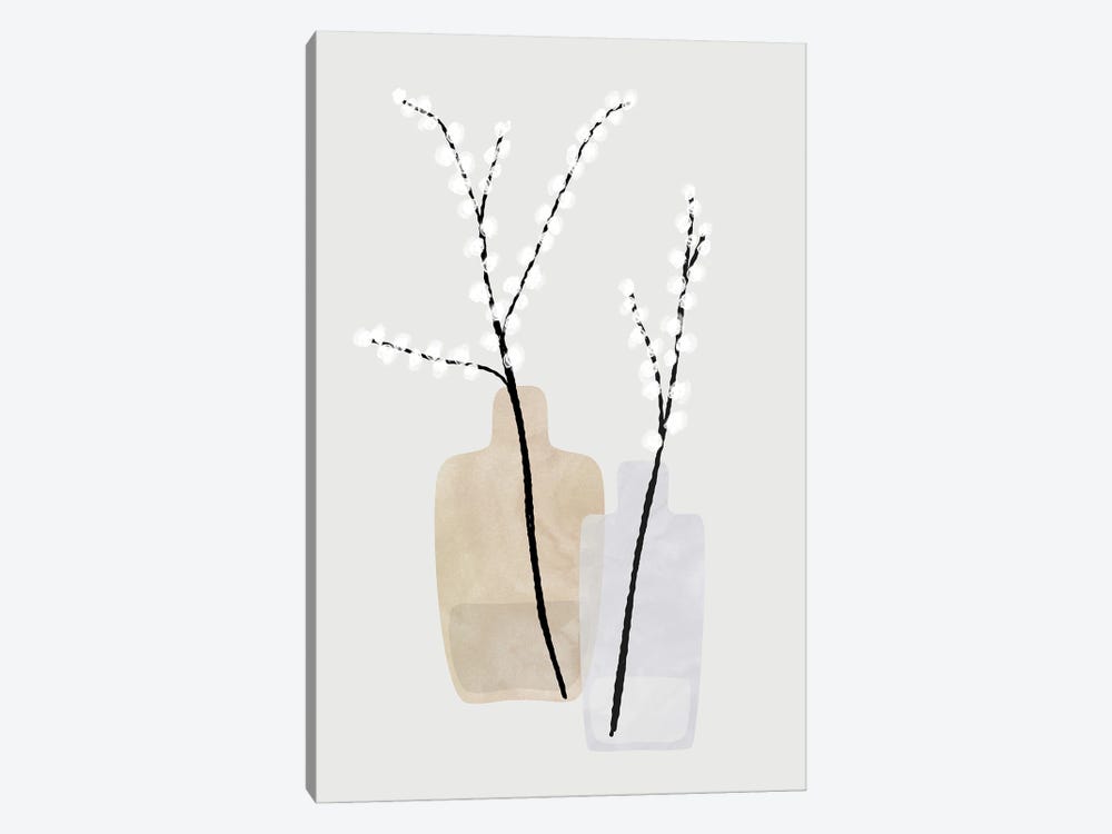 Flower Branches In Vases by blursbyai 1-piece Art Print