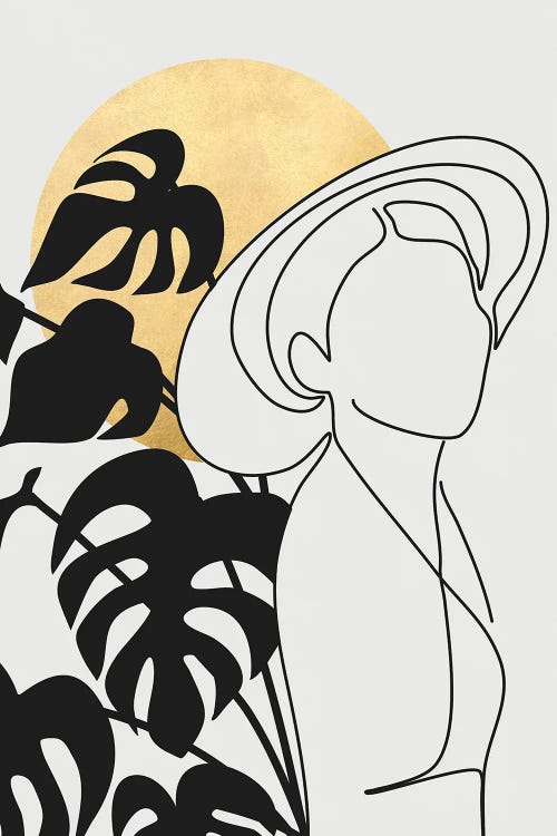 Lanie by blursbyai wall art