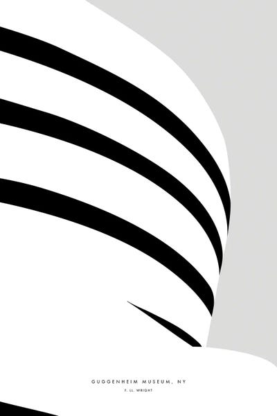 blursbyai: Minimal Guggenheim Museum by blursbyai