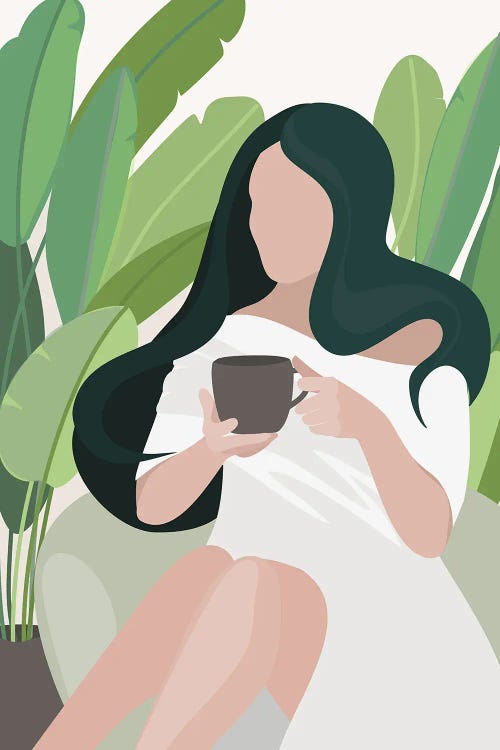 Relax Time by blursbyai wall art