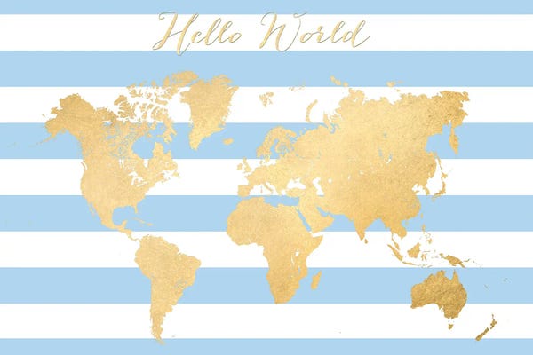 blursbyai: Hello World Map by blursbyai