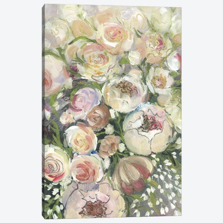 Maeve Painterly Florals Canvas Print #RLZ506} by blursbyai Canvas Art Print
