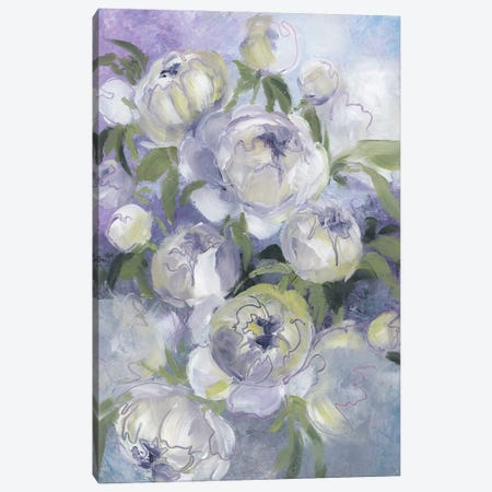 Sady Painterly Florals Canvas Print #RLZ508} by blursbyai Canvas Art