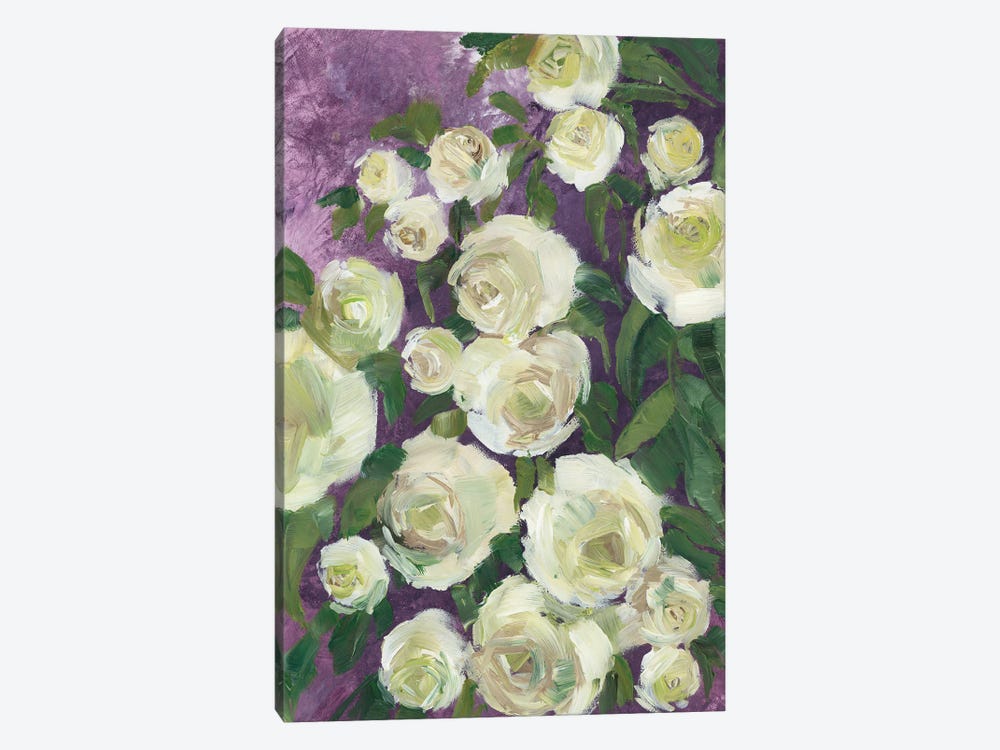 Noray Painterly Roses by blursbyai 1-piece Canvas Art