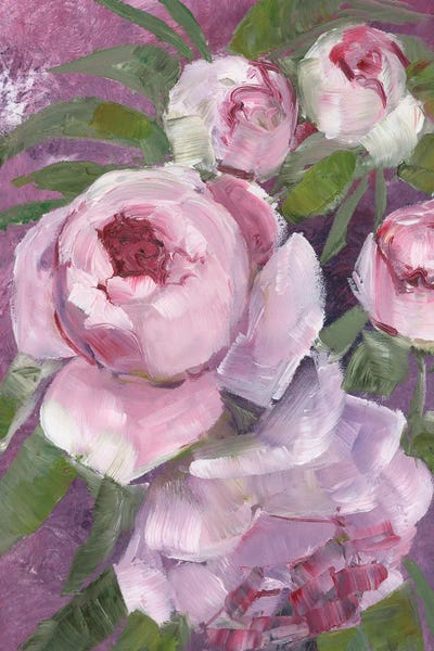 Rylee Painterly Roses by blursbyai art print