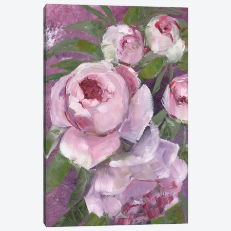 Rylee Painterly Roses Canvas Print #RLZ512} by blursbyai Art Print