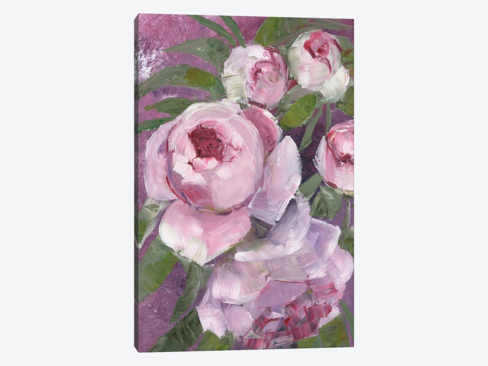 Rylee Painterly Roses by blursbyai 1-piece Canvas Art Print