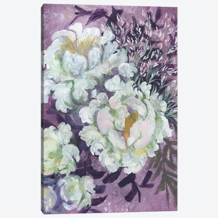 Eliany Painterly Bouquet Canvas Print #RLZ514} by blursbyai Canvas Artwork