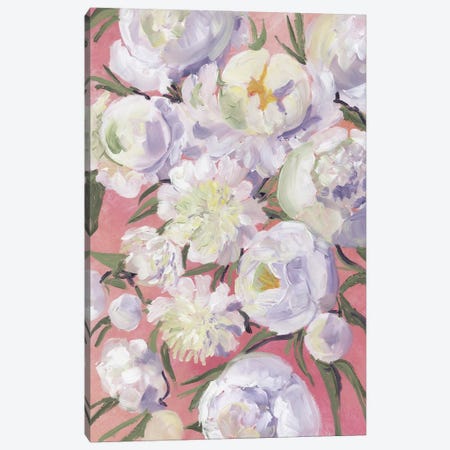 Kinsly Painterly Bouquet Canvas Print #RLZ517} by blursbyai Canvas Art