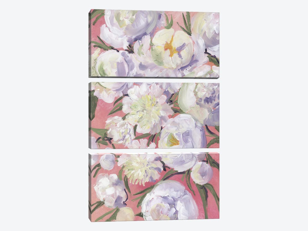 Kinsly Painterly Bouquet by blursbyai 3-piece Canvas Artwork