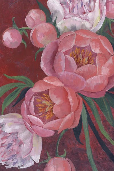 blursbyai: Nevaeh Peonies by blursbyai