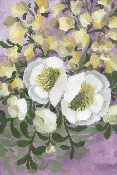 blursbyai: Raelynna Painterly Florals by blursbyai