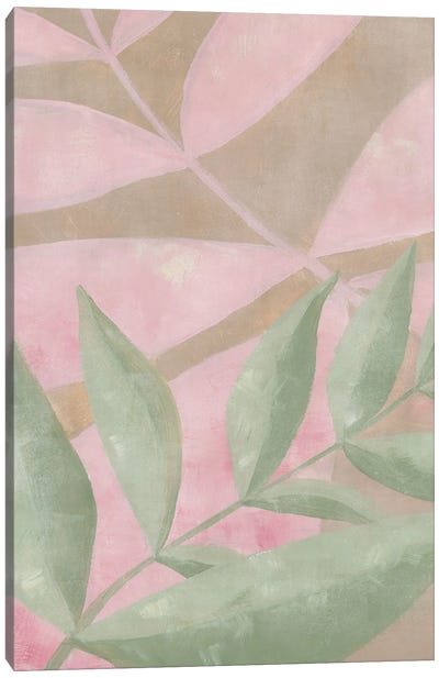 Ryung Leaves Canvas Art Print - blursbyai