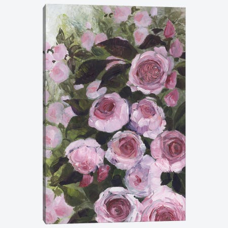 Aurorie Painterly Roses Canvas Print #RLZ546} by blursbyai Canvas Print