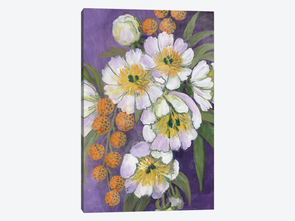 Choi Painterly Bouquet by blursbyai 1-piece Canvas Art