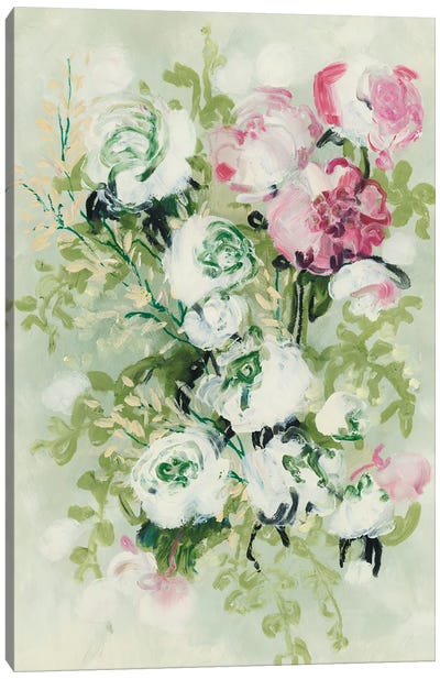 Haneul Painterly Bouquet Canvas Art Print - blursbyai