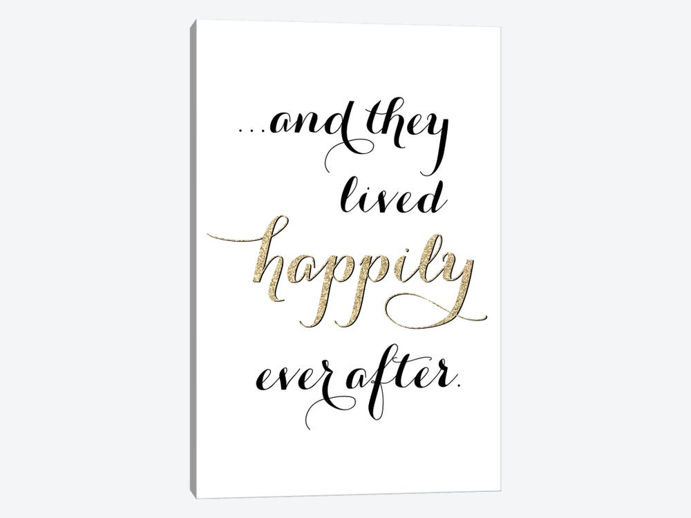 Happily Ever After by blursbyai 1-piece Canvas Print