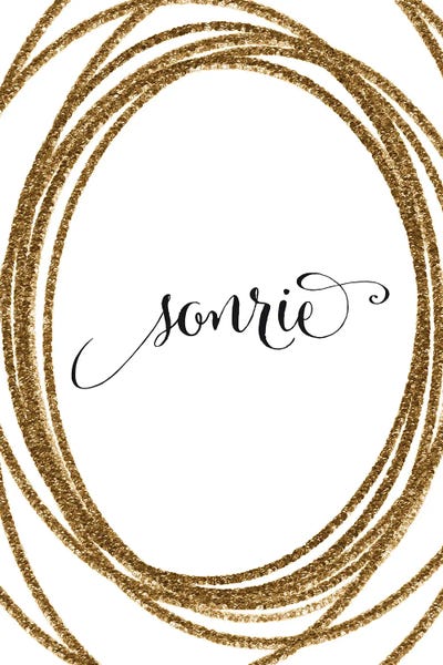 Sonrie Smile by blursbyai canvas print