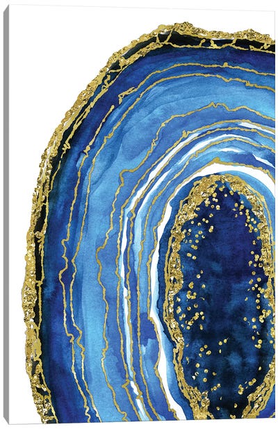 Geode I Canvas Art Print - Agate, Geode & Mineral Art