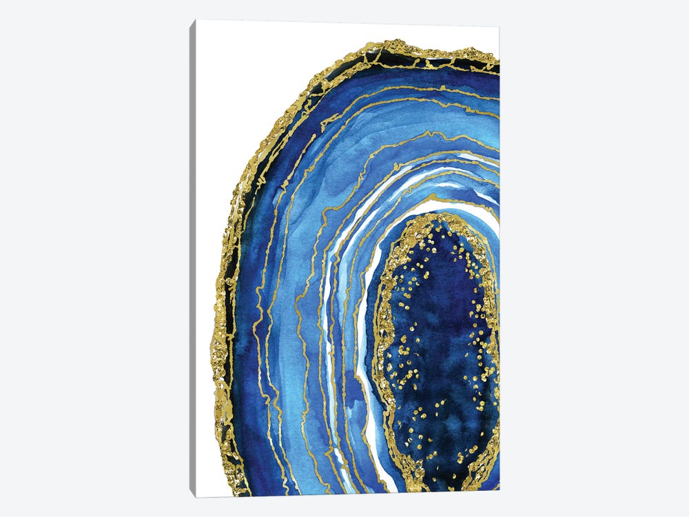 Geode I by blursbyai 1-piece Canvas Art