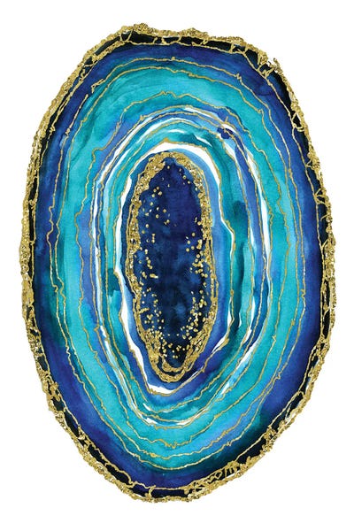 Geode II by blursbyai multi panel art