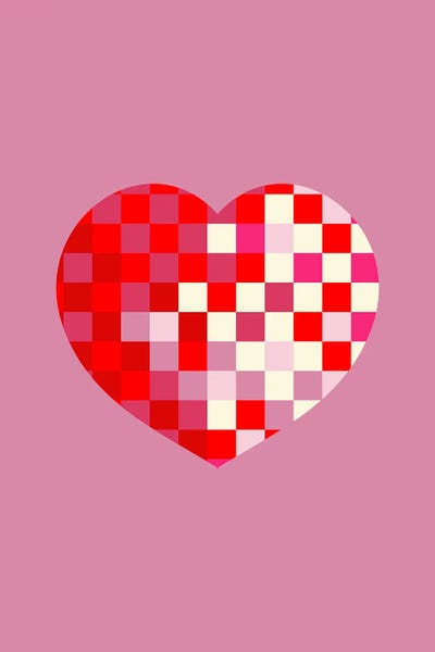 Dopamine Decor: Pixel Heart by blursbyai