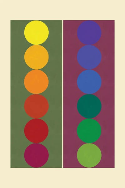 Bauhaus: Expresionist Contrast Of Cool And Warm by blursbyai