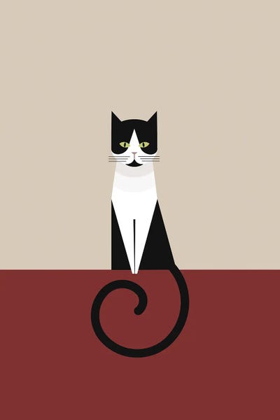 blursbyai: Coco As A Geometric Cat by blursbyai