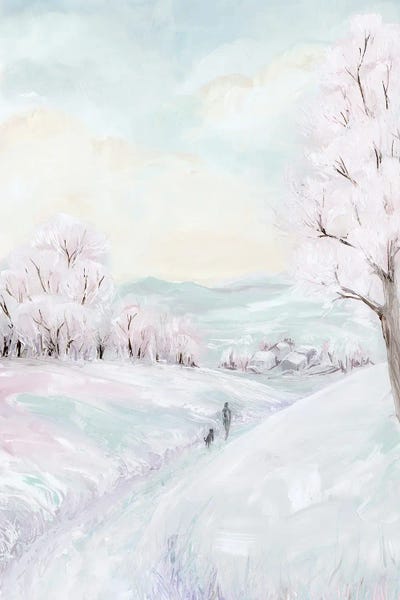 blursbyai: The Winter Stroll by blursbyai