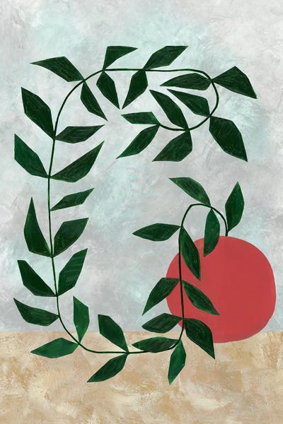 The Round Planter by blursbyai art print