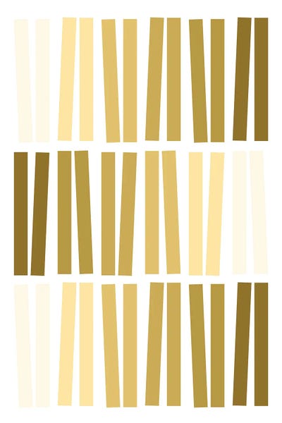 Shape Up: Dancing Bars In Mustard by blursbyai