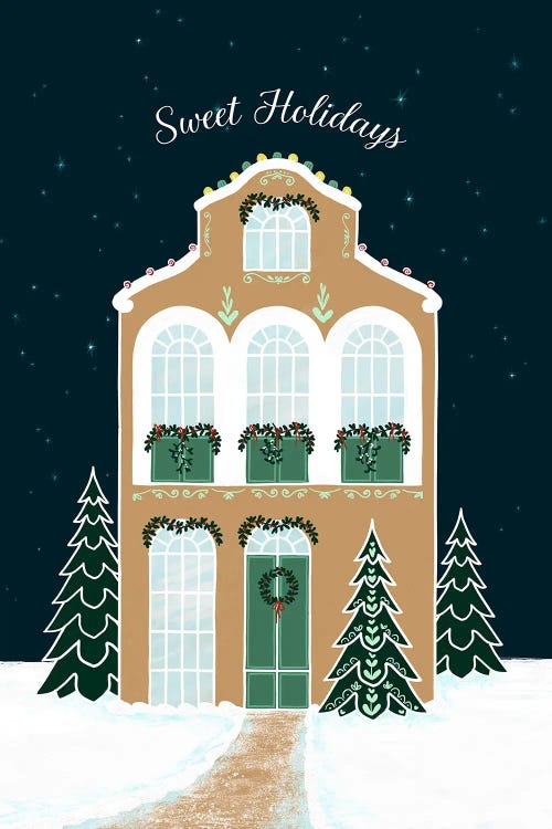 Sweet Holidays Gingerbread House