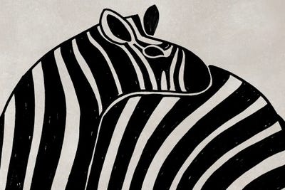 Olivine - Canvas Prints: All About Those Stripes by blursbyai
