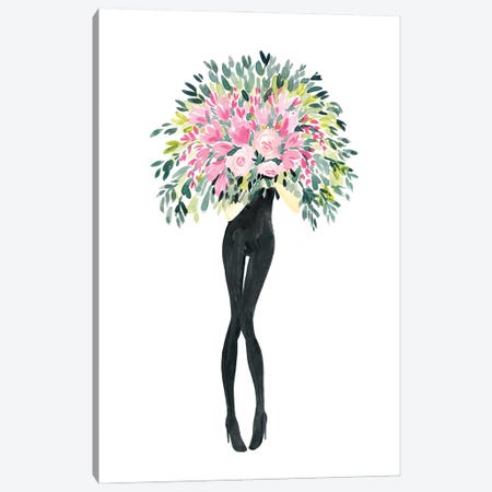 Miss Bouquet I Canvas Print #RLZ89} by blursbyai Art Print