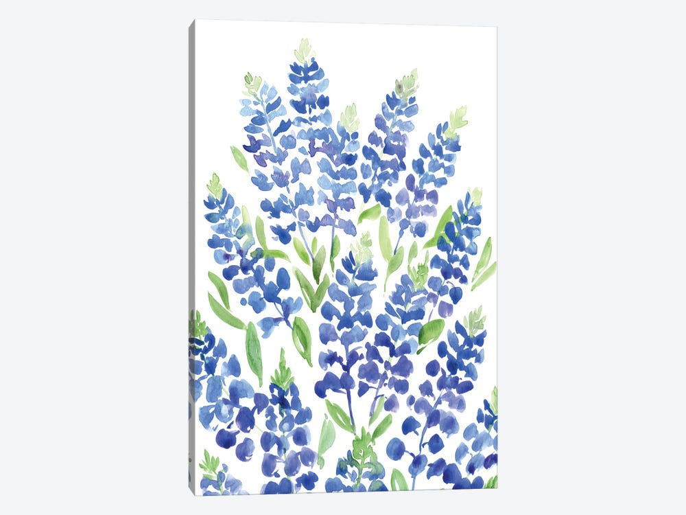 Bouquet Of Texas Bluebonnets by blursbyai 1-piece Art Print