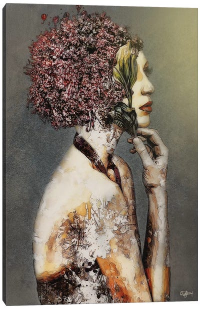 Une Caresse De La Nature Canvas Art Print - Romain Bonnet