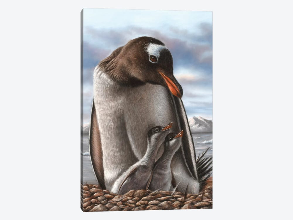 Penguin by Richard Macwee 1-piece Canvas Artwork