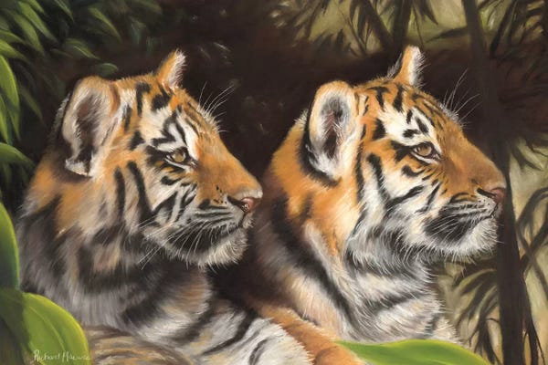 Tigers: Tiger Cubs by Richard Macwee