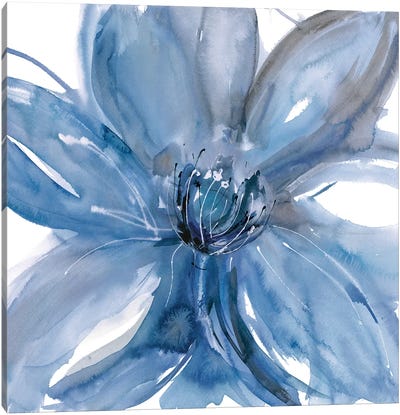 Blue Beauty II Canvas Art Print