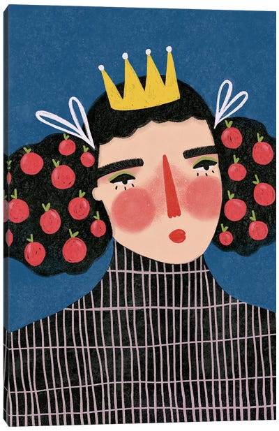 Spring Queen Canvas Art Print - Renee Melia