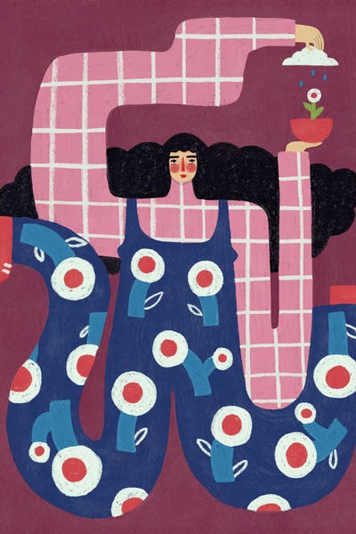 Women's Pants: Water Your Plants by Renee Melia