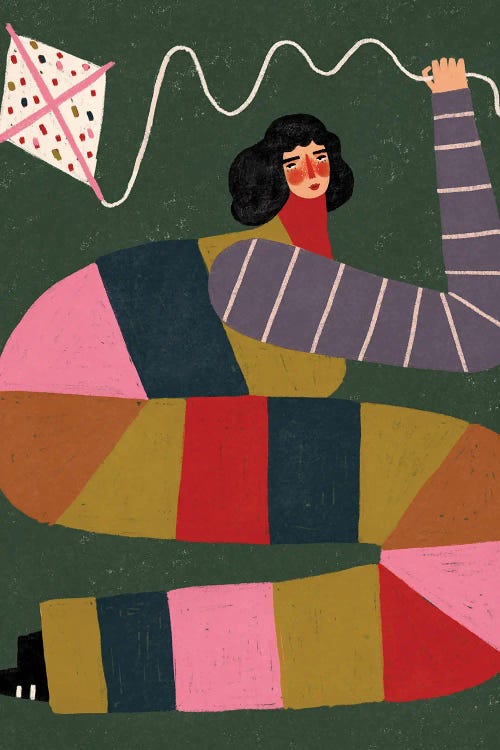 Kite by Renee Melia wall art