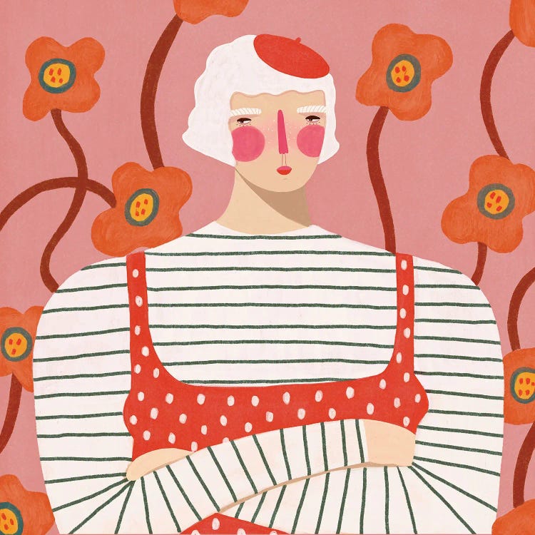 Lady In Beret