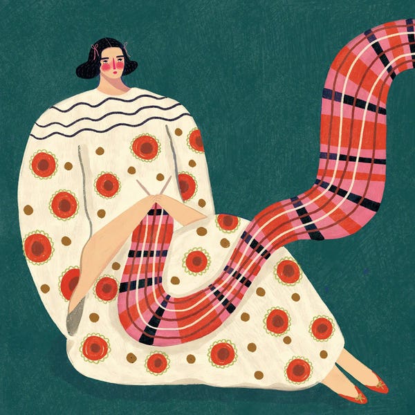 Sewing & Knitting: Vintage Lady by Renee Melia